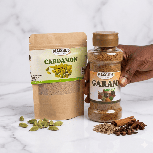 Garam Masala & Cardamon